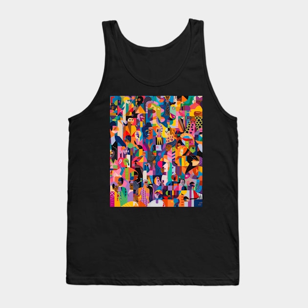 Deltarune Fanciful Friendships Tank Top by Monster Gaming